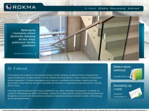 Ścianki szklane - firma ROKMA zaprasza